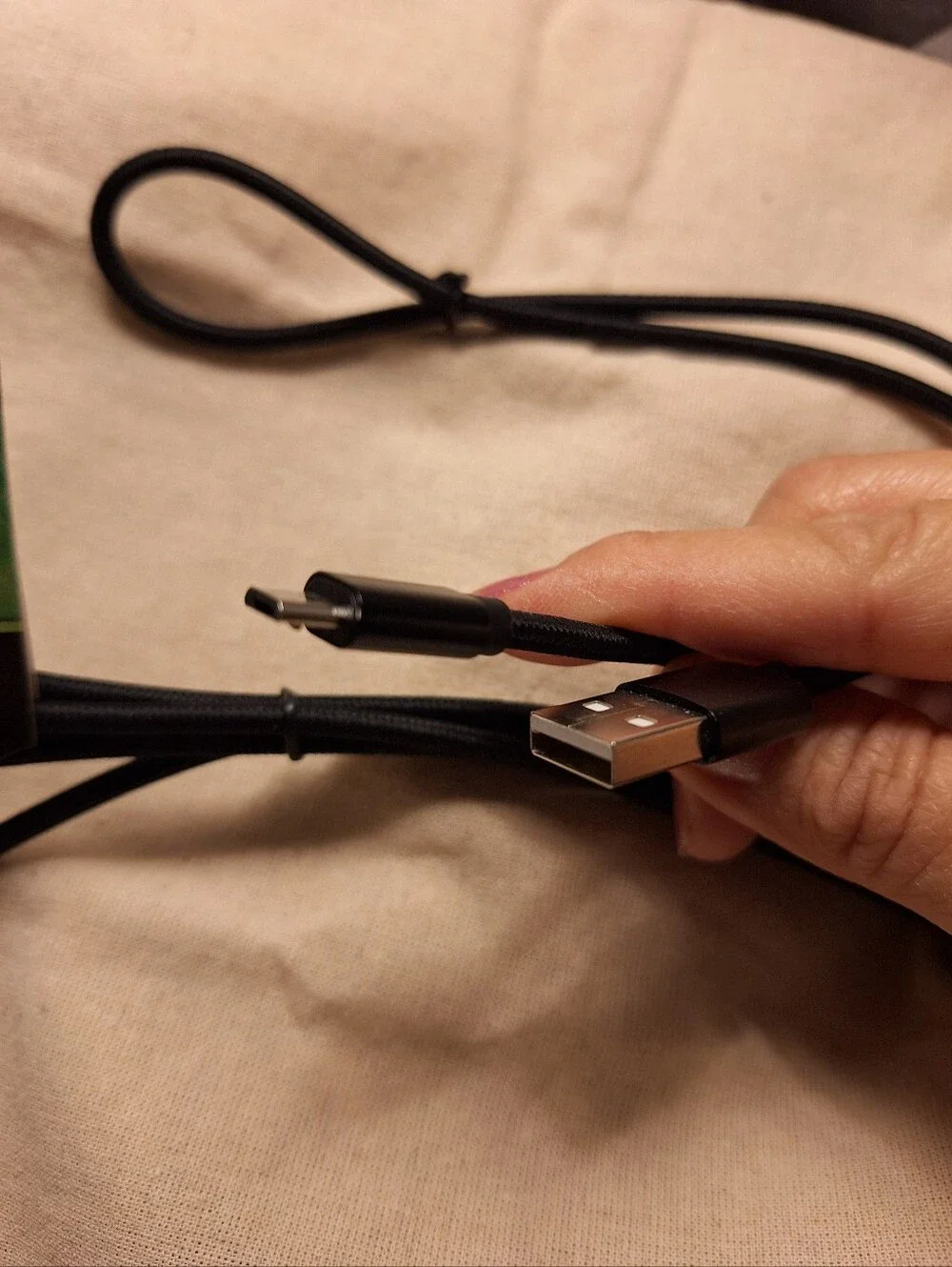 Cordzilla Micro USB B To USB A Black Micro Sync & Charge Cable NEW